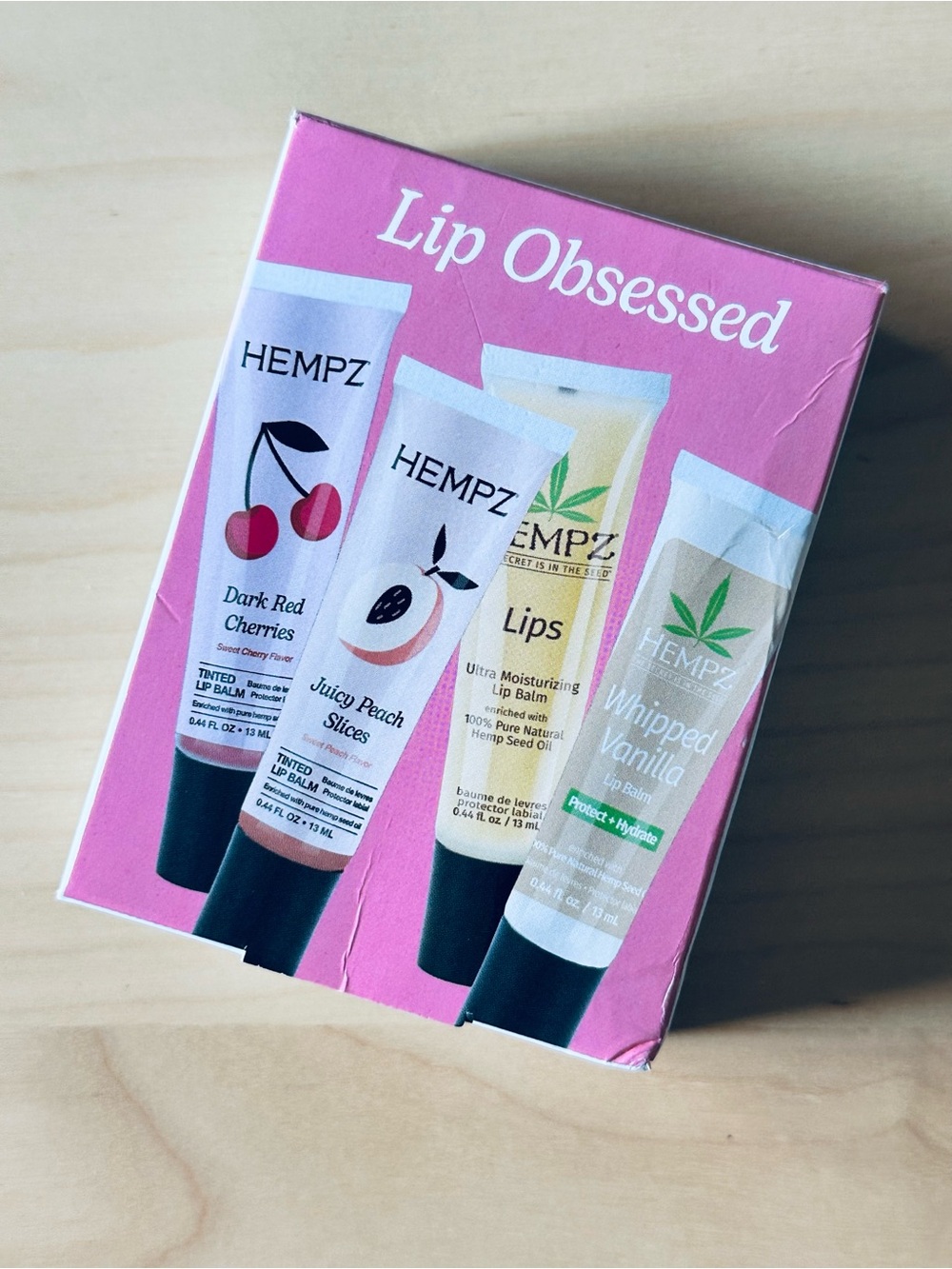 HEMPZ Lip Obsessed Balm (4 in box)